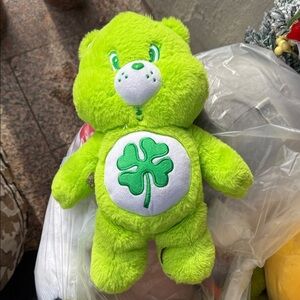 Care Bears Lucky Green Plush with Shamrock